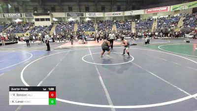 Quarterfinal - Ross Benson, Valley Bad Boys vs Kaiden Laner, Montezuma-Cortez