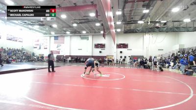 190 lbs Consi Of 8 #2 - Scott Makowski, Ansonia* vs Michael Capalbo, Griswold/Wheeler