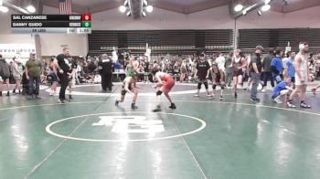 89 lbs Quarterfinal - Sal Canzanese, Kingsway - MSC vs Danny Guido, RedNose Wrestling School - MSC