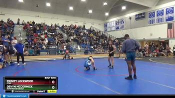 111 lbs Champ. Round 1 - Devyn McCormick, Huntington Beach vs Trinity Lockwood, Cchs