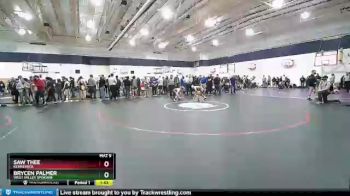 120 lbs Quarterfinal - Saw Thee, Kennewick vs Brycen Palmer, West Valley Spokane
