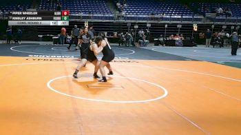 5A 190 lbs Cons. Round 2 - Piper Wheeler, Aledo vs Kinsley Ashburn, Keller Fossil Ridge