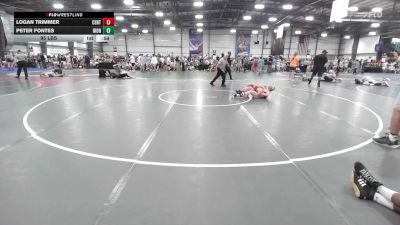 95 lbs Rr Rnd 1 - Logan Trimmer, Central PA vs Peter Fontes, Iron Faith Wrestling