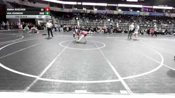 106 lbs 5th Place - Emma Roecker, Big Dog Grappling Academy vs Ava Johnson, Hammerin Hawks WC