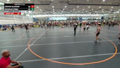 126 lbs Cons. Round 2 - Nicholas Turba, Unattached vs Ashton Glasgow, Unattached