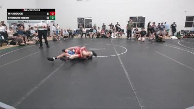 92 lbs Round 3 - JJ Haddock, Dirty Jersey vs Brennan Reber, Keystone Krush