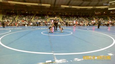 55 lbs Semifinal - Justin Schreck, SVRWC vs Everett Luxton, Bartlesville Wrestling Club