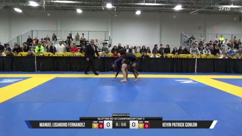 Kevin Patrick Conlon vs Manuel Lisandro Fernandez 2026 Pan IBJJF Jiu-Jitsu No-Gi Championship