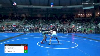 115 lbs Consolation - Cole Mayfield, Rollers Academy vs Camden Padgett, Maize WC