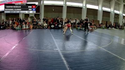 80 lbs Semis - Easton Mamalis, Wyoming vs Nathaniel Clubine, Colorado