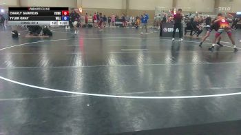 150 lbs Consi Of 4 - Charly Sainteus, Youth Impact Center Wrestling Club vs Tyler Gray, Wellington Wrestling