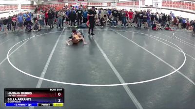 130 lbs Round 1 - Hannah Burris, The Best Wrestler vs Bella Arrants, GI Grapplers