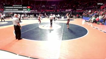 2A 144 lbs Cons. Round 1 - Alexander Shvartsman, Deerfield (H.S.) vs Jonathan Harris, Chicago (Brother Rice)