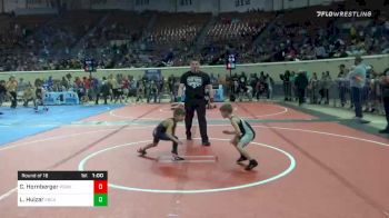 43 lbs Prelims - Corbin Hornberger, Perkins vs Lucas Huizar, ERC4