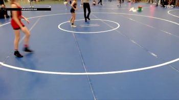 92-100 lbs Cons. Semi - Amelia Sadd, HWA vs Lyla Moos, Hinton Mathawks