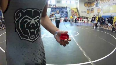 132 lbs Round 1 (8 Team) - Aquiles Castillo, Cypress Creek vs Jake Moore, Naperville Central