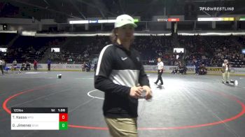 120 lbs Prelims - Tryon Kaess, Mt Si vs Dilyn Jimenez, Union