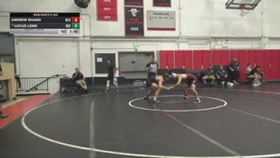 141 lbs Semifinal - Andrew Ruano, Mt. Sac vs Lucas Long, Rio Hondo College