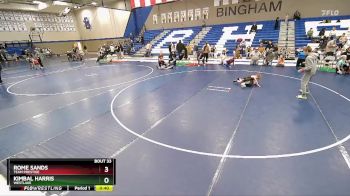 45-49 lbs Round 4 - Rome Sands, Team Prestige vs Kimbal Harris, Westlake