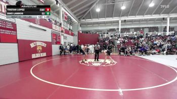 120 lbs Round Of 32 - Tristan Lopez, St. Anthony's vs Dino Lambos, Charlotte Latin