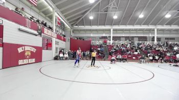 285 lbs Quarterfinal - Trace Langin, St. Thomas vs Matthew Burmaster, St. Paul's School