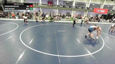 Junior Boys - 215 lbs Cons. Round 3 - Gaje Glavan, Michigan Grappler Training Center vs Logan McClellan, Ohio