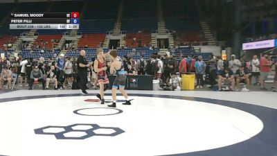 132 lbs Champ. Rd Of 64 - Samuel Moody, Utah vs Peter Filli, New York