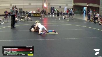 72 lbs Semifinal - Andrew Taussig, Greater Heights vs Braylon Butts, North Carolina Wrestling Factory