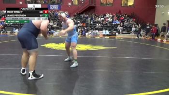 285 lbs Champ. Round 1 - Jalen Wright, Lincoln Memorial vs Lance Peterson, The Citadel