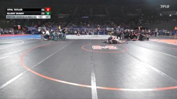 4A/3A/2A/1A Girls 155 Cons. Semi - Opal Taylor, North Valley Girls vs Ellery Bundy, Jefferson Girls