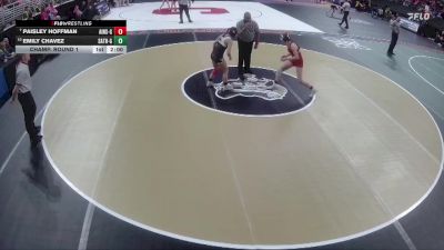 Champ. Round 1 - Paisley Hoffman, Ainsworth Girls vs Emily Chavez, Sandhills/Thedford Girls