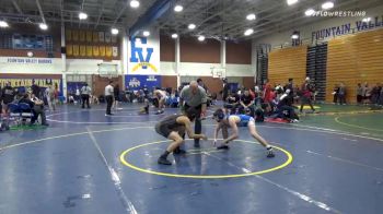 132 lbs Prelims - Abraham Figueroa, Downey vs Ryan Badgett, Rancho Bernardo