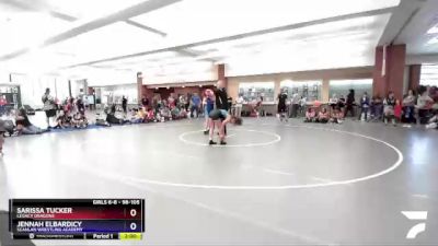 98-105 lbs Round 3 - Sarissa Tucker, Legacy Dragons vs Jennah ElBardicy, Scanlan Wrestling Academy