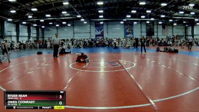 80 lbs Rd# 5- 3:45pm Friday Final Pool - Owen Coonradt, PA Silver vs Ryder Ream, Rebellion