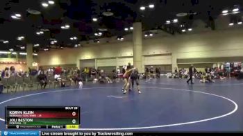 138 lbs Placement (16 Team) - Joli Beston, Montana vs Koryn Klein, Nebraska Tidal Wave