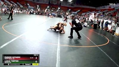 119 lbs Cons. Round 2 - Lukas Tsirtsis, Region WA vs Parker Withers, Front Royal WC