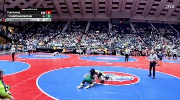 4A-138 lbs Champ. Round 1 - Christian Papcun, Ola vs Jin Davis, Northview