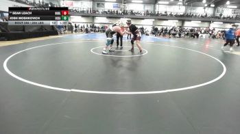 285 lbs Round Of 32 - Sean Leach, Noble vs Josh Moshkovich, Oceanside