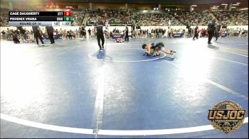 70 lbs Round Of 16 - Cage Daugherty, Standfast vs Phoenix Vrana, Brawlers
