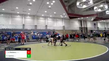 129 lbs Cons. Round 3 - Josiah Dedeaux, Prodigy Wrestling Academy vs Chase Camire, Westfield Wrestling Club