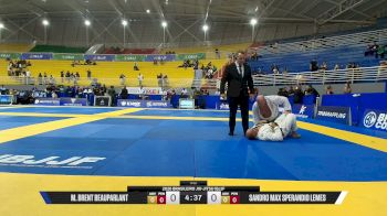 Sandro Max Sperandio Lemes vs M. Brent Beauparlant 2026 Brasileiro Jiu-Jitsu IBJJF
