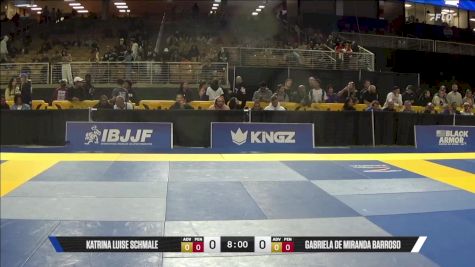 Gabriela De Miranda Barroso vs Katrina Luise Schmale 2025 Pan Jiu Jitsu IBJJF Championship