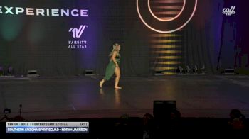Southern Arizona Spirit Squad - Norah Jackson [2025 Senior - Solo - Contemporary/Lyrical Day 1] 2025 Encore Grand Nationals