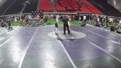 100 lbs Quarters - Lucas Fincher vs Dalton Regehr, Idaho