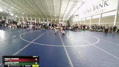 102 lbs Champ Round 1 (16 Team) - Jackson Muhr, Western Nebraska vs Trent Warren, INWTC