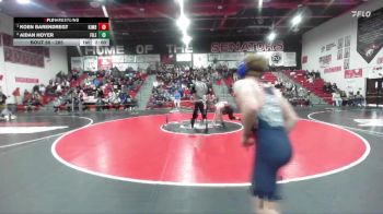 157 lbs 1st Place Match - Koen Barendregt, Kimberly vs Aidan Hoyer, Filer