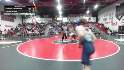 157 lbs 1st Place Match - Koen Barendregt, Kimberly vs Aidan Hoyer, Filer