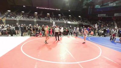 122 lbs Final - Brenner Mullin, Sidney WC vs Parker Beitzinger, Eastside United WC