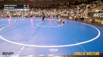 85 lbs Round Of 16 - Brady McDonald, RAW Wrestling Club vs Ayden Rubino, Team Barracuda