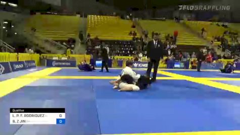 LINA P. F. RODRIGUEZ vs BEATRICE Z JIN 2022 World Jiu-Jitsu IBJJF Championship